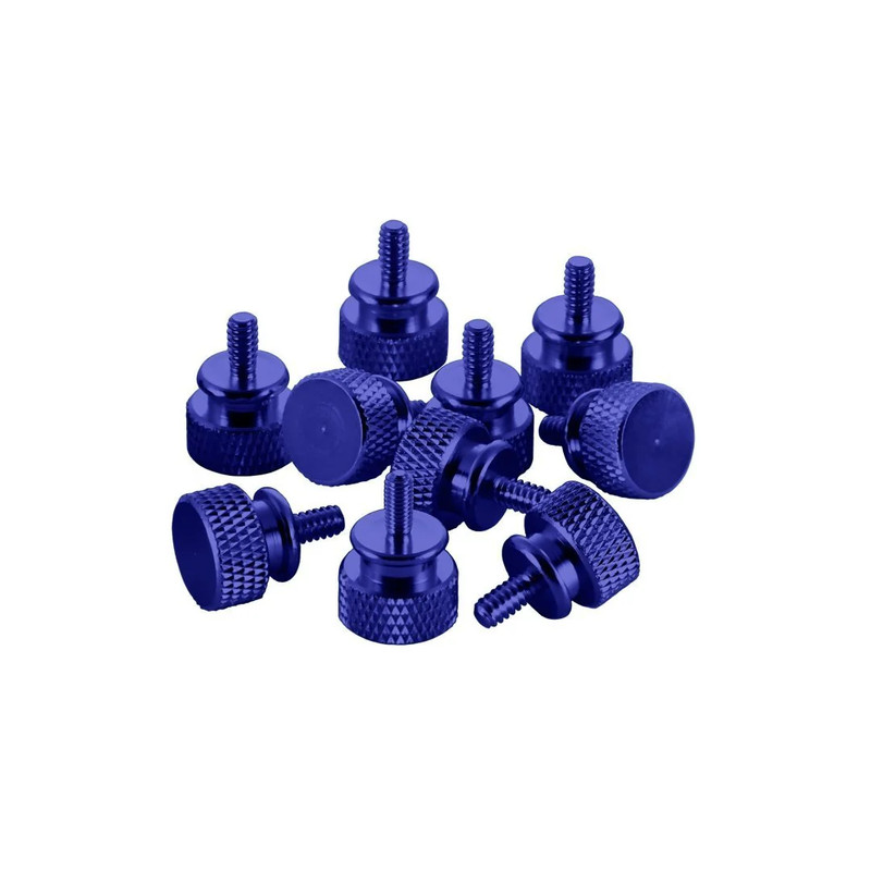 CableMod Anodized Aluminum Thumbscrews 10 Pack- Blue - أكسسوارات